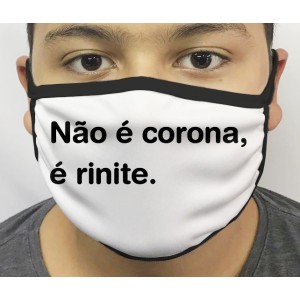 Máscara de Proteção Rinite